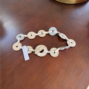 Gold-Tone Linked Disk Waist Belt - Women Accessories